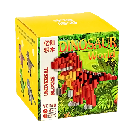 Конструктор детский 3D фигурка пиксельный YC238