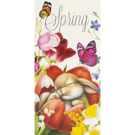 Конверт для денег поздравительный "Spring" КВ 25-289