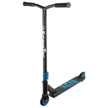 РАСПРОДАЖА! Самокат трюковый алюминиевый, колеса 100мм PU, ABEC-7, до 80кг BLUE F10-B