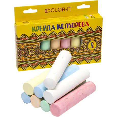 Крейда 8 кольорів JAMBO