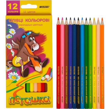 Карандаши 1010/12 цветов MARCO