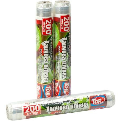 Плівка харчова 29см*200м 7мкм (POL) Top Pack