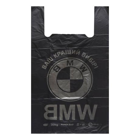Пакет поліетиленовий 60*34см майка BMW №600 малий 50мкм
