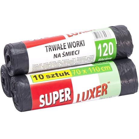 Пакет для мусора 70*110см 120л 10штук Super Luxs/PROdom/Кузя Service 20032