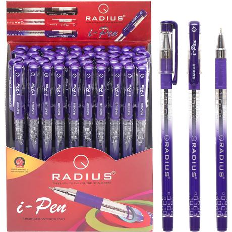 Ручка "I Pen" RADIUS диспенсер 50 штук, фиолетовая 500184