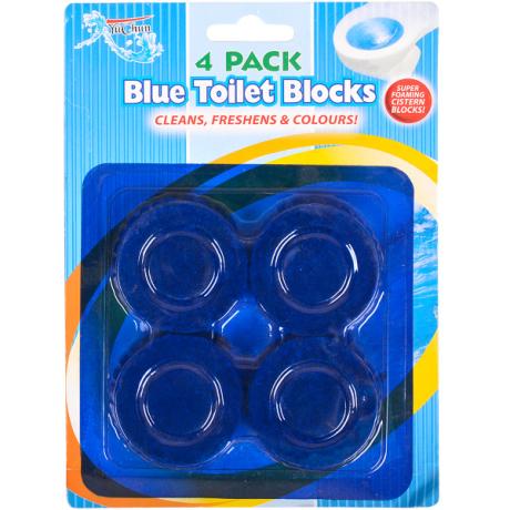 Таблетки для унитаза 4-PACK, D4см Х2-136