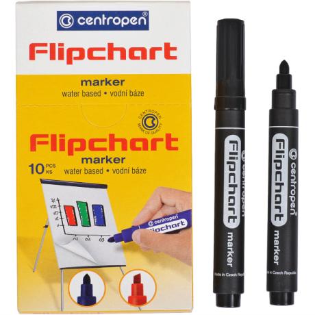 Маркер черный толстый 8550/10 Black CENTROPEN