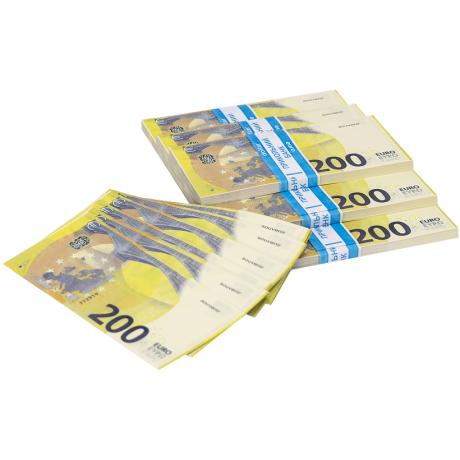 Сувенирная купюра "200 Евро"