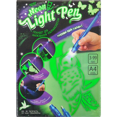 Набір для творчості "NEON LIGHT PEN" укр. NLP-01-01U,02U