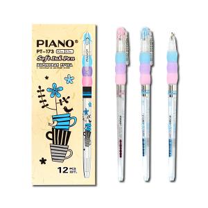 Купить «Ручка масляная 173 «Dizain»  PIANO синяя» в магазине color-it»